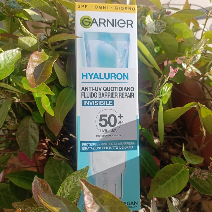 photo of Garnier Hyaluron Anti - UV Quotidiano Fluido Barrier Repair shared by @-pervinca- on  29 May 2025 - review