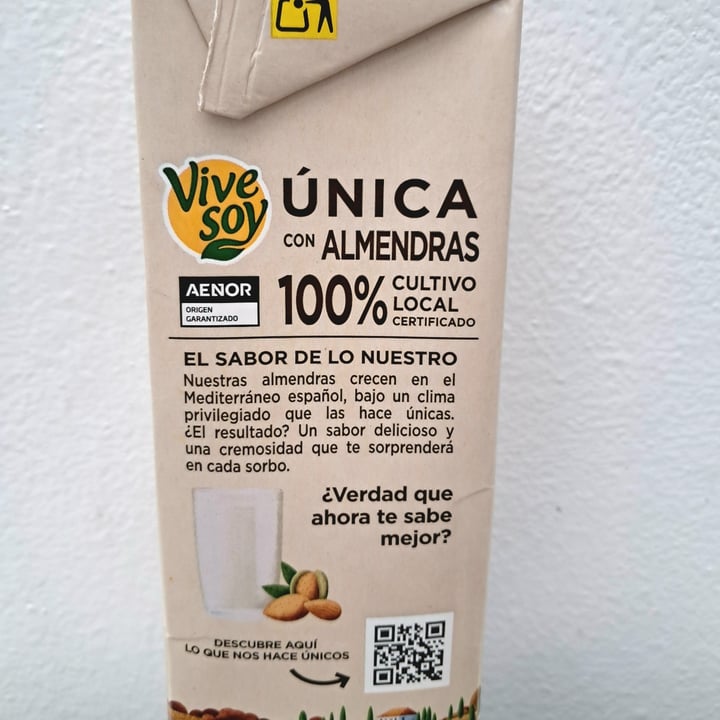 photo of ViveSoy bebida almendras shared by @troosti on  21 Sep 2025 - review