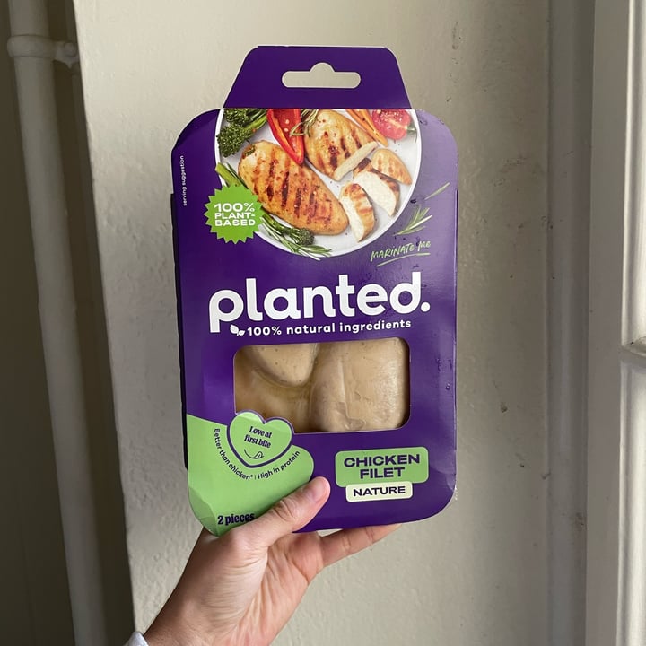 photo of Planted chicken filet nature shared by @emmapecci on  09 Jul 2024 - review