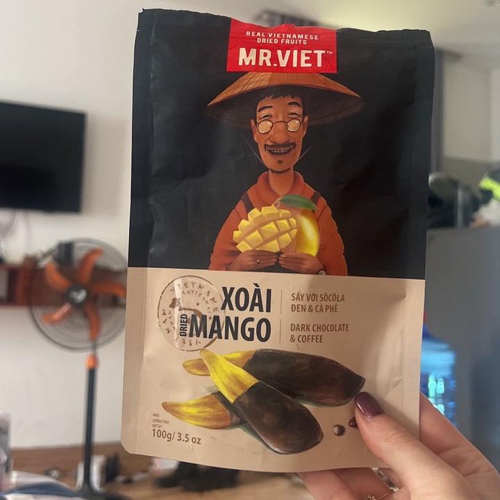 photo of Mr. Viet Dark Chocolate & Coffee Dried Mango shared by @charlotteacsmith on  02 Mar 2024 - review