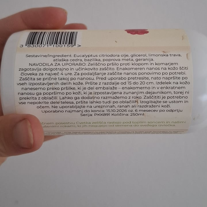 photo of Cvetka Herbal Spray shared by @emmabean on  24 Jun 2025 - review