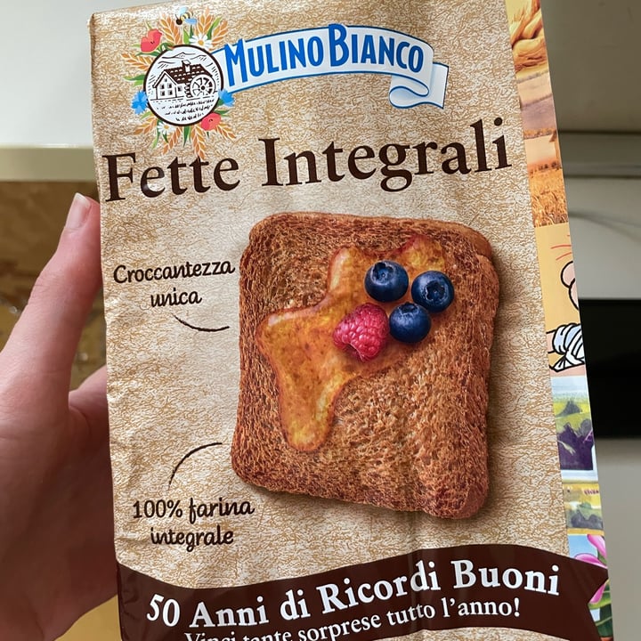 photo of Mulino Bianco Fette Biscottate Integrali shared by @veggiegaia on  05 May 2025 - review