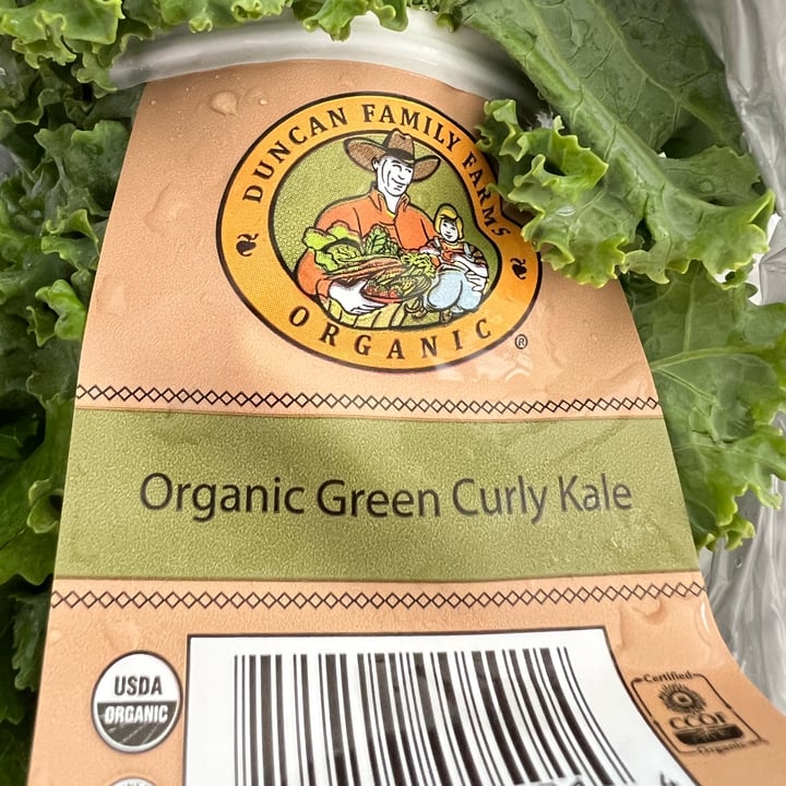 photo of Duncan  family farm organic green curly kale shared by @allycat38 on  07 Nov 2024 - review