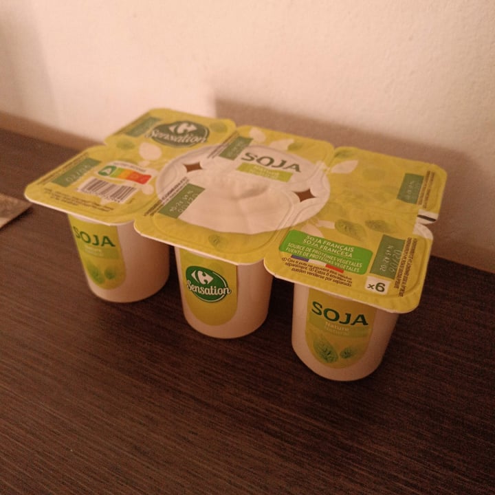 photo of Carrefour Sensation Yogur de soja natural shared by @rubenus on  02 May 2024 - review
