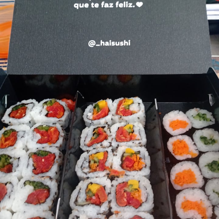 photo of Hai! sushi - Águas Claras Combo Vegetariano shared by @lutrzzi on  20 Apr 2025 - review