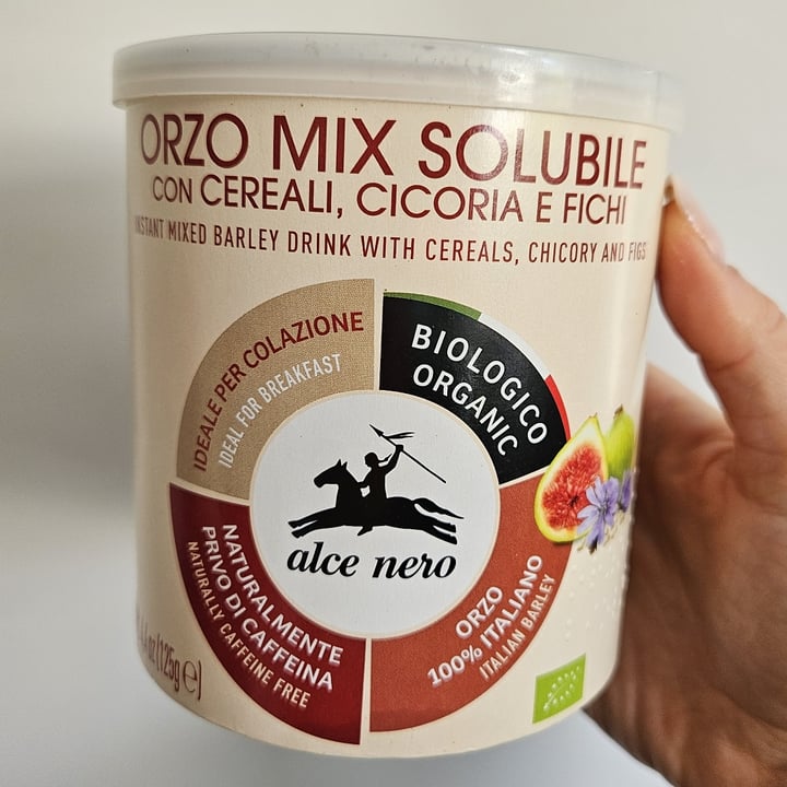 photo of Alce Nero Orzo mix solubile con cereali, cicoria e fichi shared by @angelarusso on  19 Apr 2024 - review