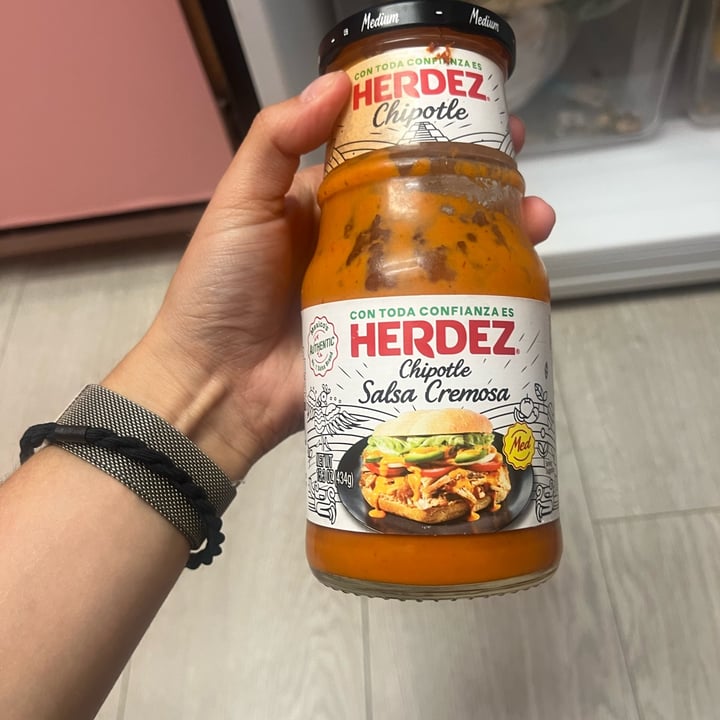 photo of Herdez Chipotle Salsa Cremosa shared by @spearl on  15 Jun 2025 - review