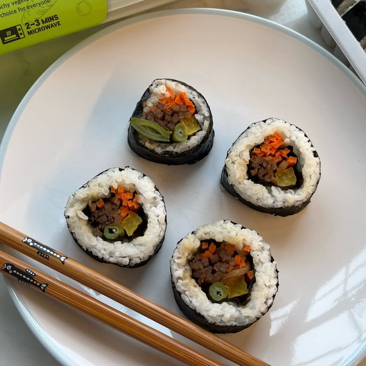 photo of Sunlit Vegetable Kimbap shared by @alistar on  02 May 2024 - review