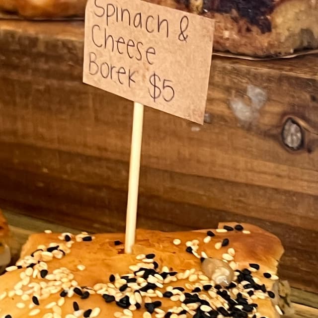 Photo of the dish “spinach and cheese borek”