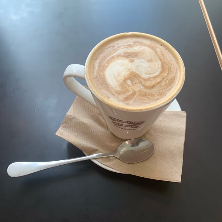 photo of Muffin Break Large latte with soy milk shared by @sechague on  11 Sep 2025 - review