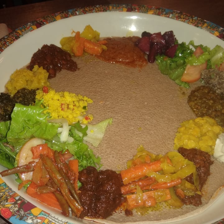 photo of La Vegan Ethiopian & Eritrean Vegan Cuisine 31. Full Vegetarian Platter shared by @rajivvegan on  01 Dec 2023 - review
