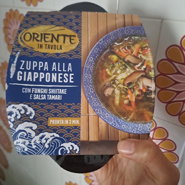 photo of Oriente in tavola Zuppa alla Giapponese shared by @vegantizi on  09 May 2024 - review