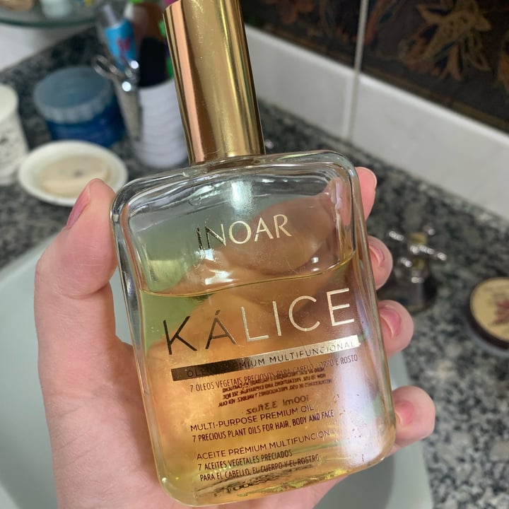 photo of Inoar Kalice Multi Purpose Premium Oil shared by @giselevescio on  22 Aug 2023 - review