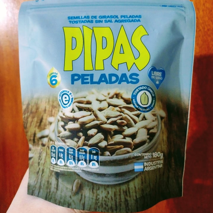 photo of Pipas Semillas de girasol peladas tostadas sin sal agregada shared by @alejandraglck on  20 Sep 2023 - review