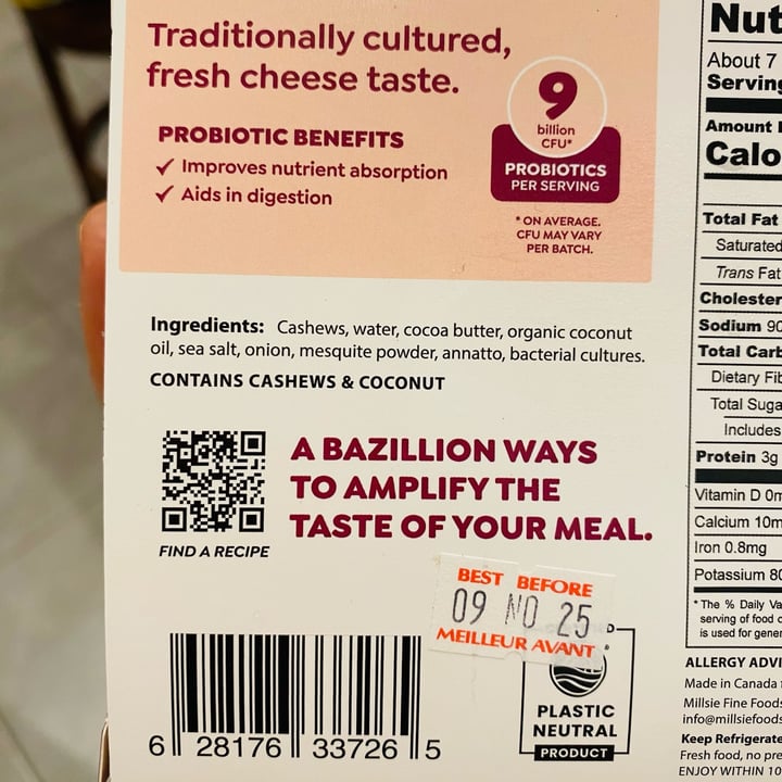 photo of Millsie Applewood Smoked Cheese Alternative shared by @beckyyy on  09 Oct 2025 - review