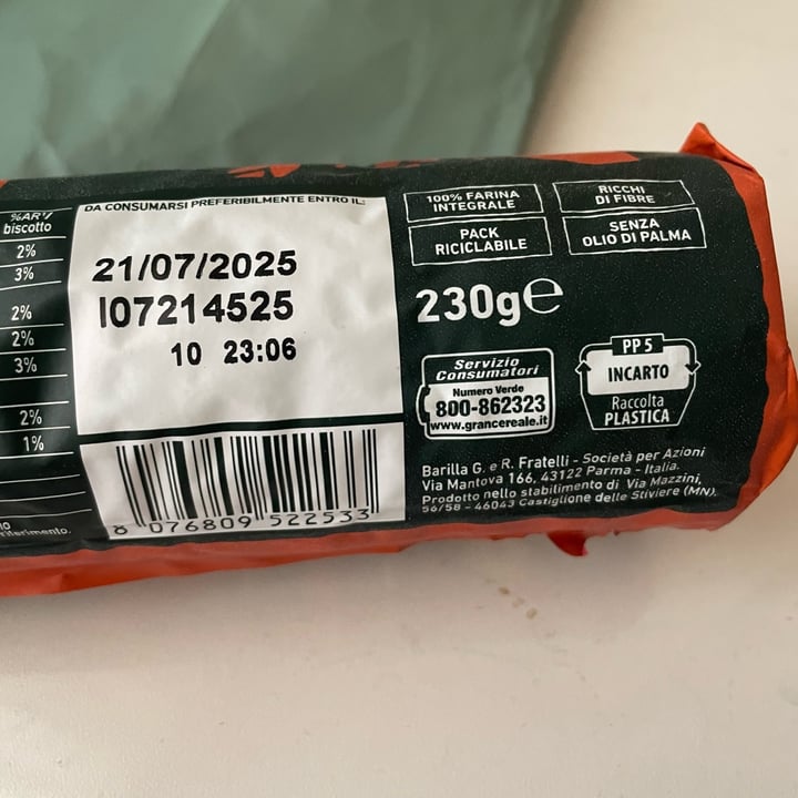 photo of Gran Cereale Biscotti cioccolato fondente e nocciole shared by @clxolao on  15 Jul 2025 - review