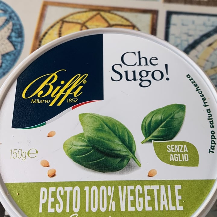 photo of Biffi che sugo pesto vegetale shared by @patriziaxtoppa on  31 Dec 2023 - review