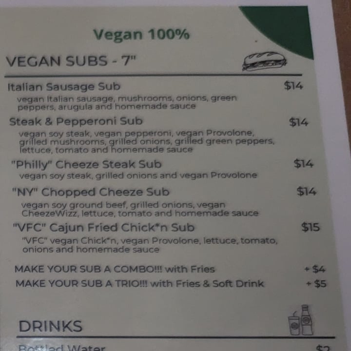 photo of Veganarie - Resto Végan steak sub shared by @ang- on  09 Jul 2024 - review