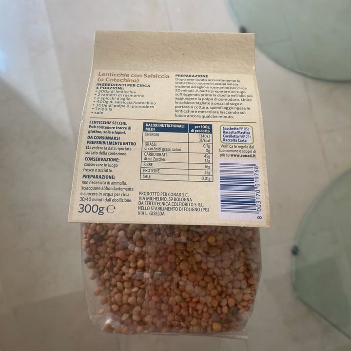 photo of Conad sapori e dintorni Lenticchie di Colfiorito shared by @lauradeluca on  14 Feb 2025 - review