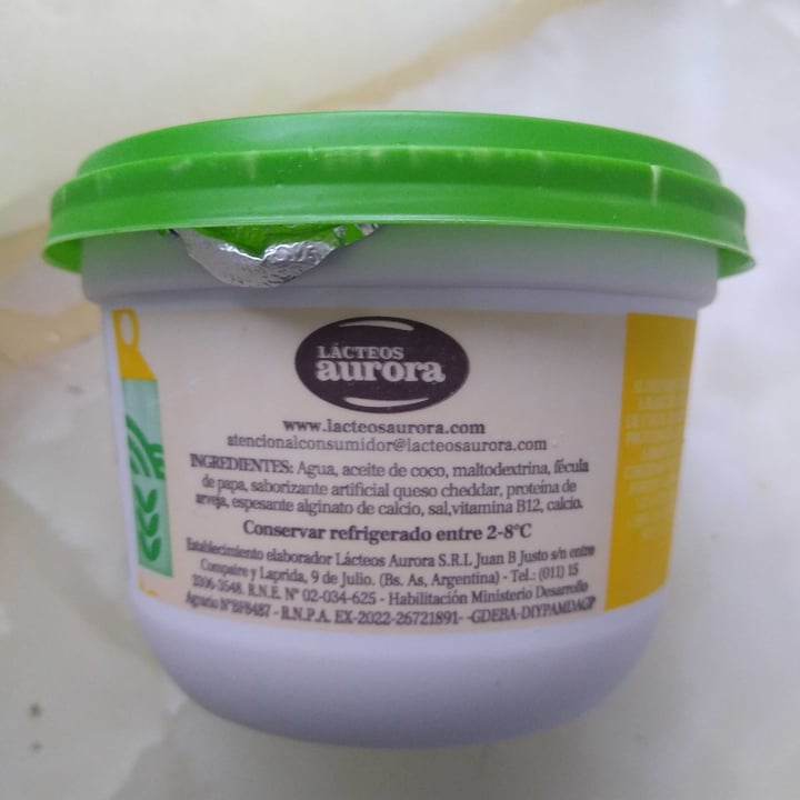 photo of Doña Aurora Queso Untable Cheddar shared by @silviov on  21 Oct 2023 - review