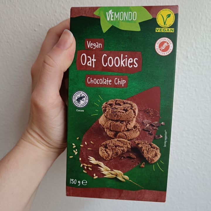 photo of Vemondo  vegan oat cookies chocolate shared by @chiarett on  22 Sep 2023 - review
