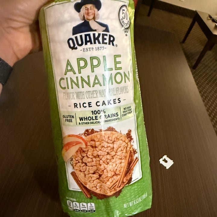 photo of Quaker Apple Cinnamon Rice Crisps shared by @topacieca on  28 Sep 2025 - review