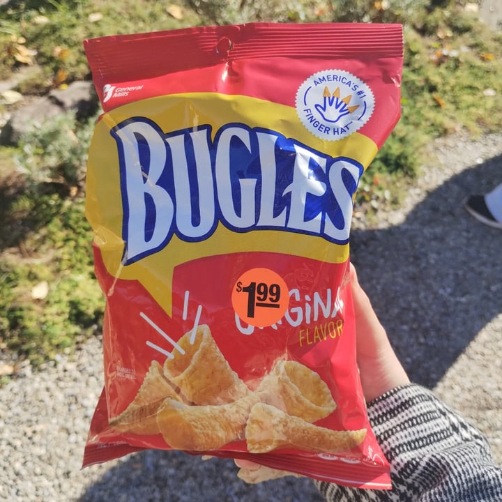 photo of Bugles Original Flavor Crispy Corn Snacks shared by @cassablancas on  09 Nov 2023 - review