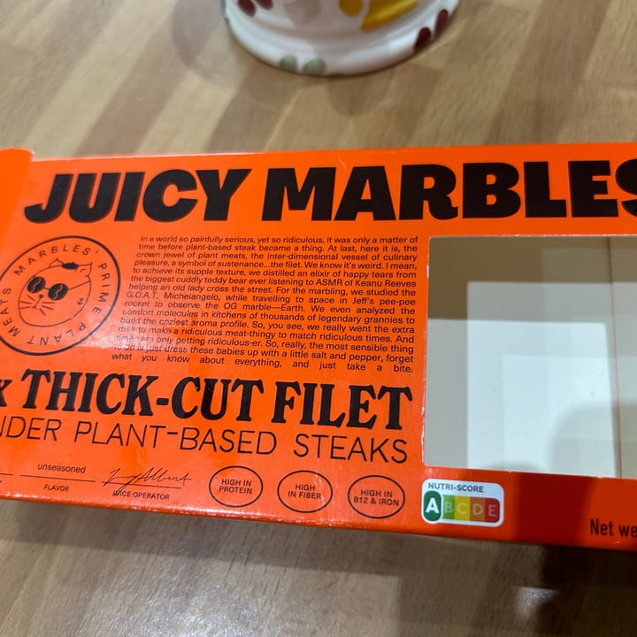 photo of Juicy Marbles 2X FILET MIGNON shared by @veganarian-yogi on  25 Apr 2024 - review