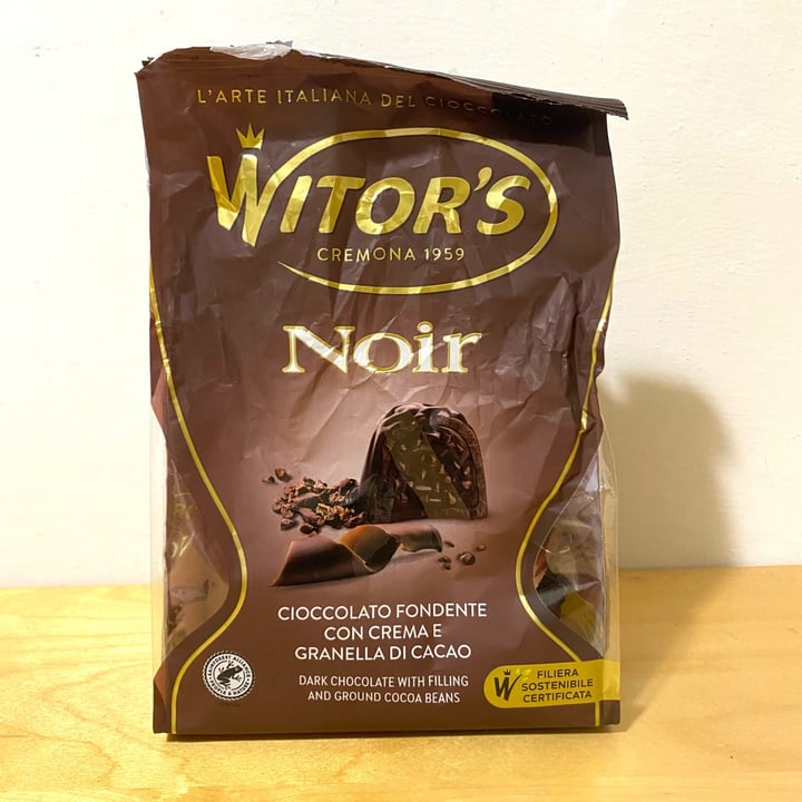 photo of Witor’s Cioccolatini fondenti con crema e grandella di cacao shared by @eliamariotti on  09 Jan 2024 - review
