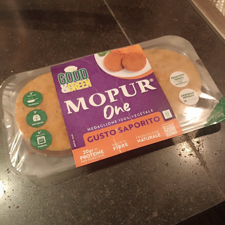 photo of Good & Green Mopur One • Medaglione 100% Vegetale • Gusto Saporito shared by @ghocri on  16 Aug 2024 - review