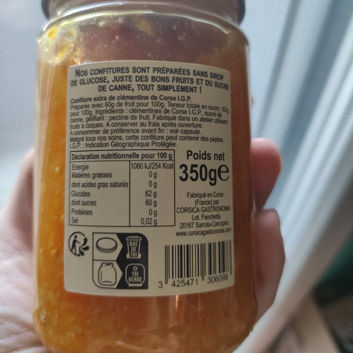 photo of Charles Antona Corsica Gastronomia confiture extra de corse - clementine shared by @ambras on  23 Sep 2023 - review