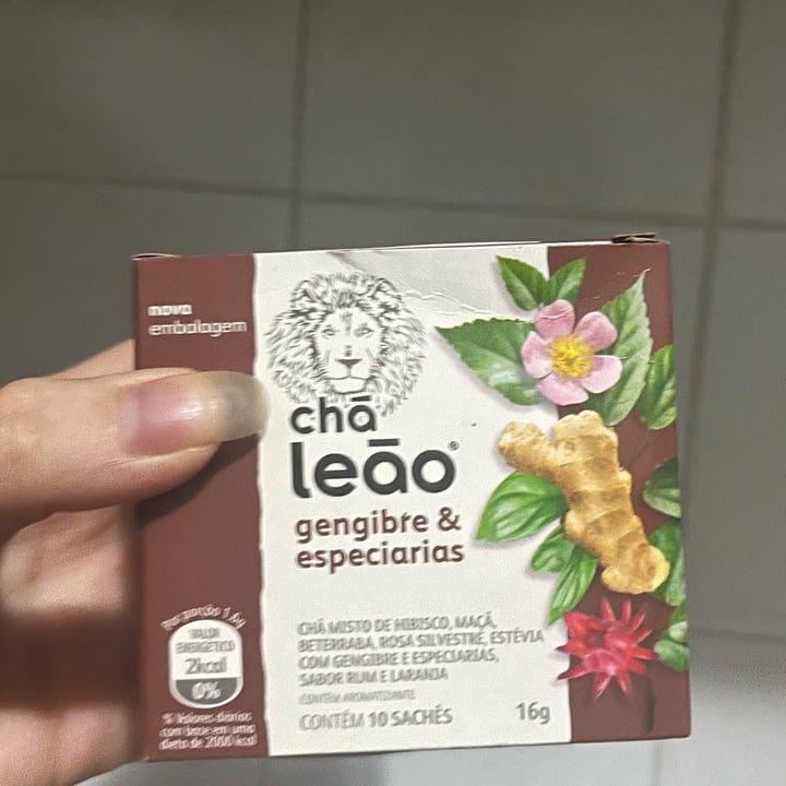 photo of Chá Leão Chá de Gengibre e Especiarias shared by @sofi4vsc on  11 Dec 2023 - review