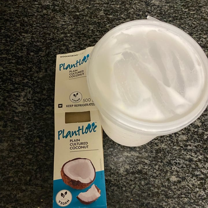 photo of Woolworths Food Plain Cultured Coconut shared by @lindybeukes60 on  13 Mar 2024 - review