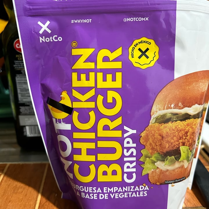 photo of Not Co Not Chicken Burger shared by @tanesh-marin on  23 Aug 2023 - review