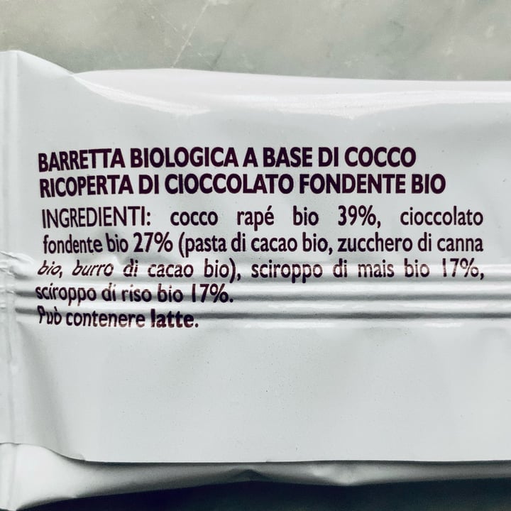photo of Fior di Loto barretta biologica noce di cocco shared by @calcabrina on  01 Sep 2023 - review