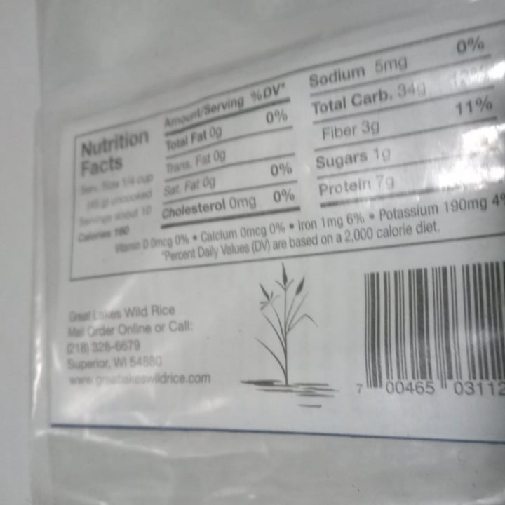 photo of Great lakes Great Lakes Wild Rice shared by @jean-d on  10 Mar 2024 - review