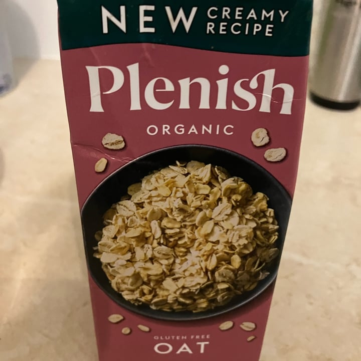 photo of Plenish Organic Unsweetened Gluten Free Oat Milk shared by @andrewshave11 on  09 Jan 2025 - review