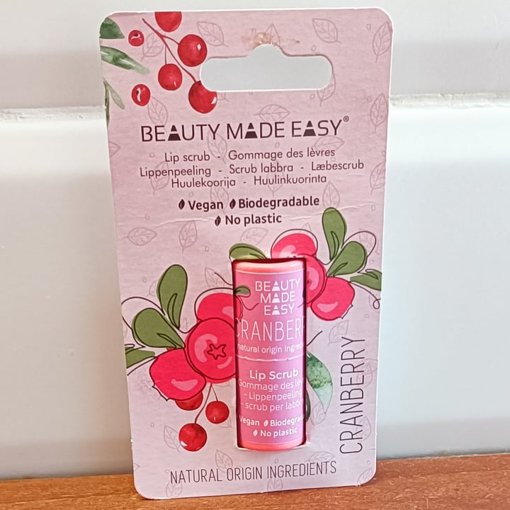 photo of Beauty Made Easy | Le papier Lip scrub shared by @felinavegana on  13 Jun 2025 - review
