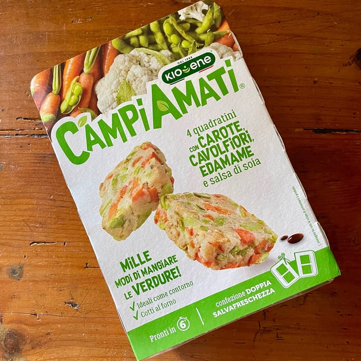 photo of Kioene Campi Amati Quadratini con carote, cavolfiori, edamame shared by @antonellaboschi on  25 Sep 2025 - review