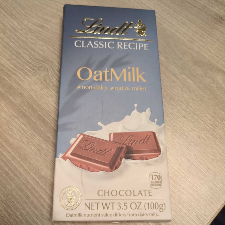photo of Lindt Classic Recipe OatMilk Chocolate shared by @anweshagoel on  05 Feb 2025 - review