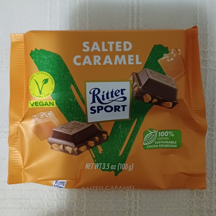 photo of Ritter Sport Salted Caramel shared by @lapaola on  12 Dec 2024 - review