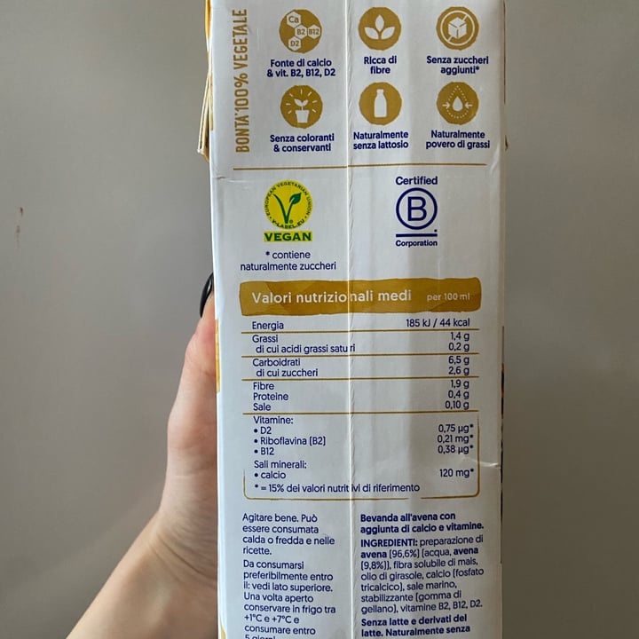 photo of Alpro Avena cremosa shared by @morghicooper on  02 May 2024 - review