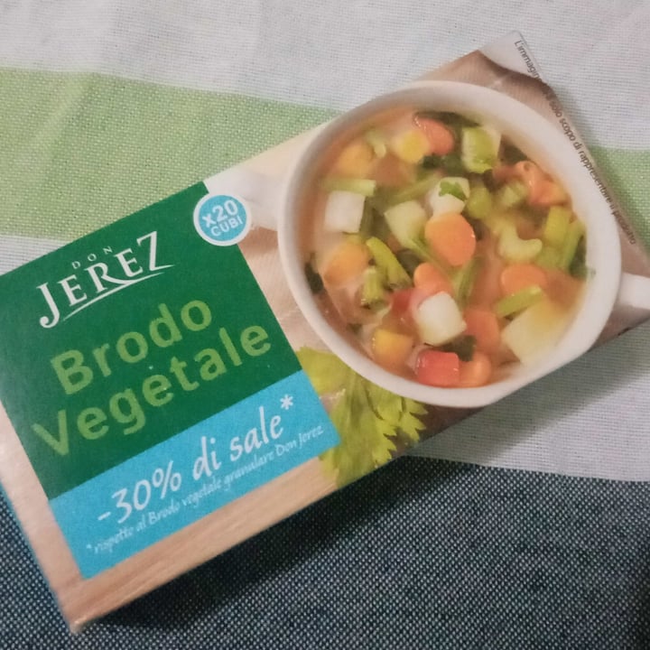 photo of Don Jerez brodo vegetale -30% di sale shared by @valeveg75 on  18 Nov 2024 - review