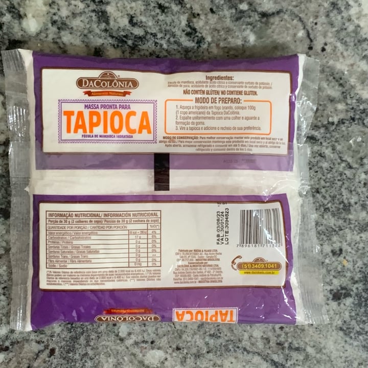 photo of DaColônia tapioca shared by @vimauro on  17 Apr 2024 - review