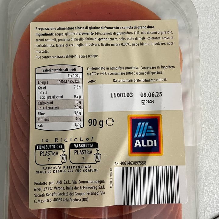 photo of My Vay (ALDI) Affettato Gusto Cotto shared by @marghecassius on  05 May 2025 - review