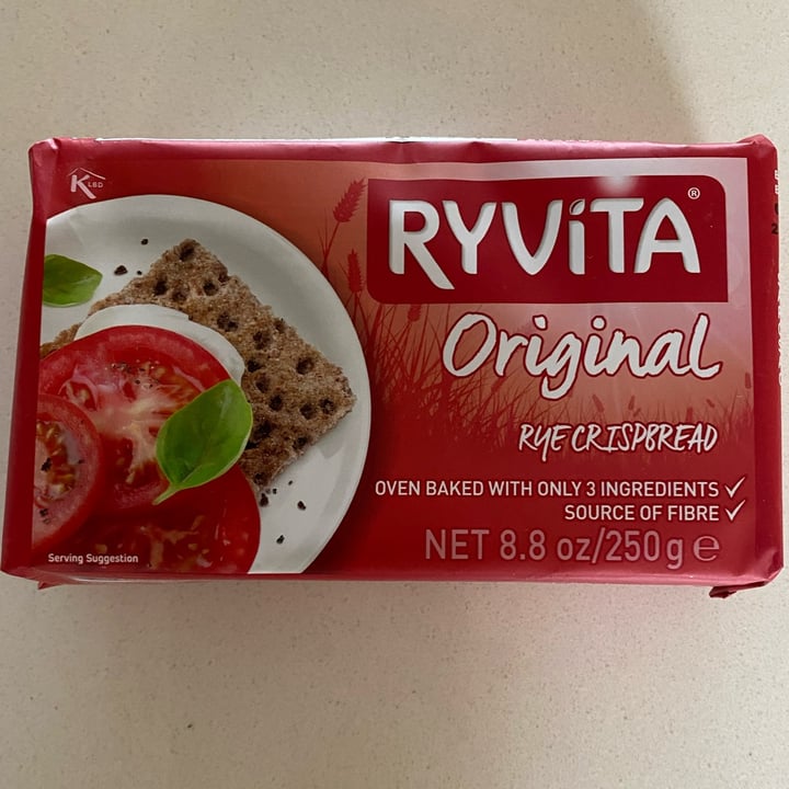 photo of Ryvita Original rye crispbread shared by @saveg on  31 Oct 2024 - review