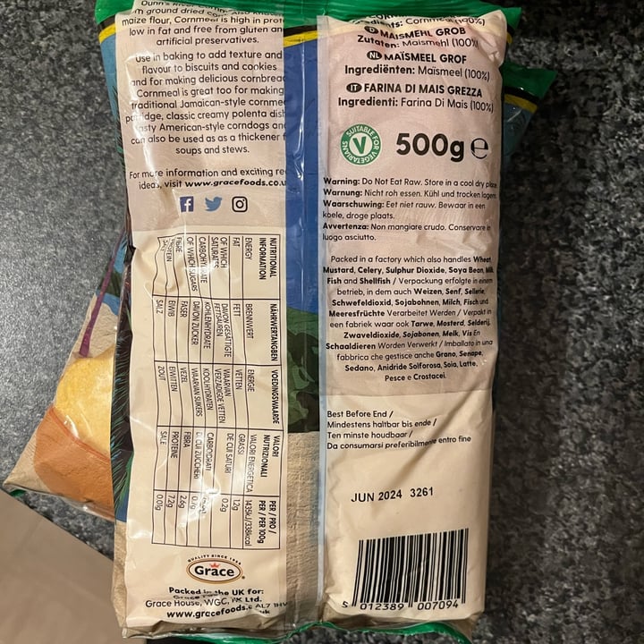 photo of Dunn’s river Cornmeal Coarse shared by @ameriamber on  22 Dec 2024 - review