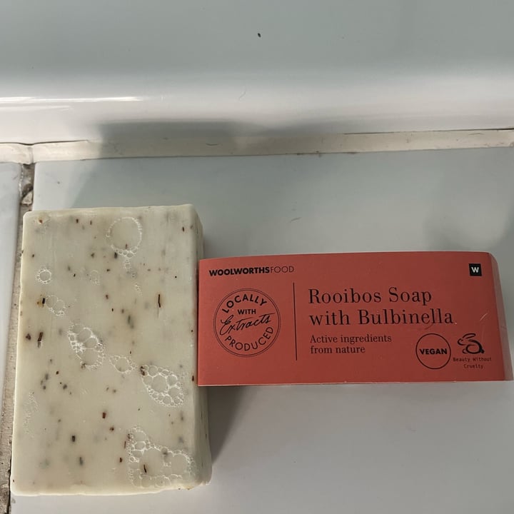 photo of Woolworths Rooibos soap with Bulbinella shared by @magdawrpa on  11 Sep 2023 - review