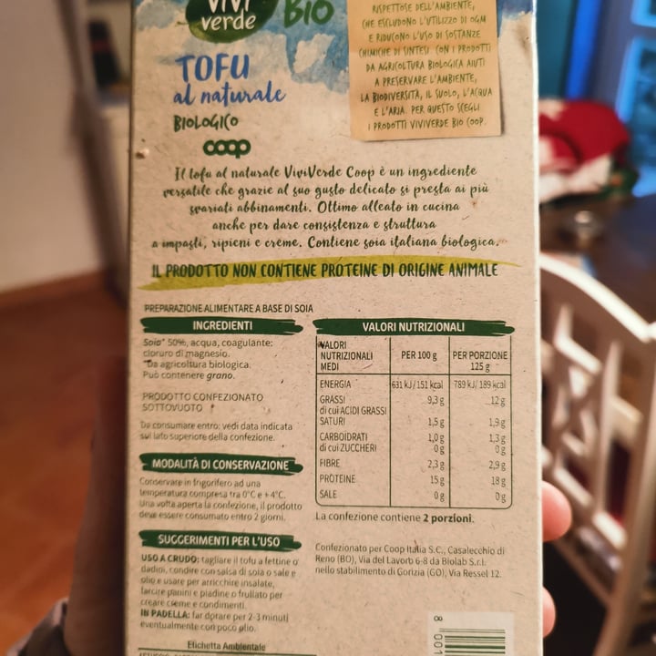 photo of Tofu al naturale Coop tofu al Naturale COOP shared by @kekolove72 on  03 Feb 2024 - review