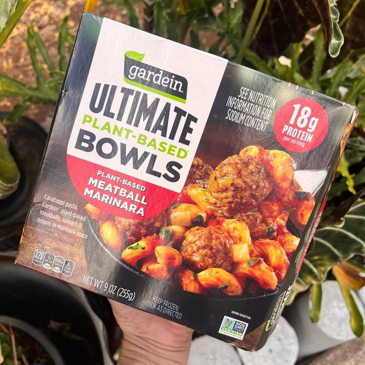 photo of Gardein ultimate plant based bowls meatball marinara shared by @bandita on  21 Sep 2025 - review